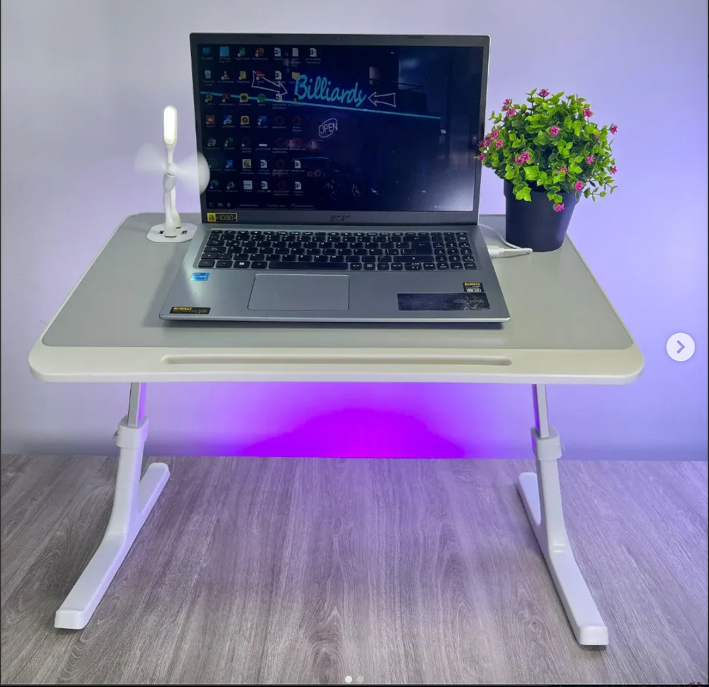 💻  Mesa De Cama Para Computador / Plegable / Ajustable 💻